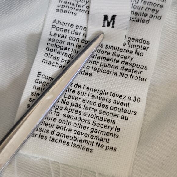 NWT W.Studio Streamgirl M Denim Pencil Straight Maxi Skirt High Front Slit - Picture 9 of 10